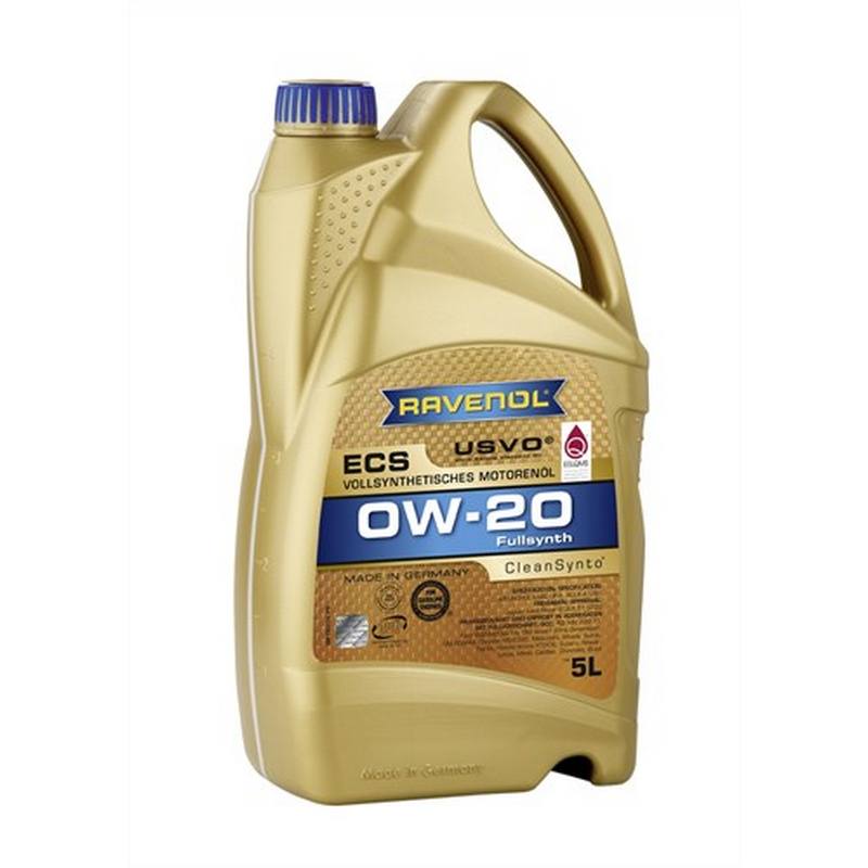 Моторное масло Ravenol ECS 0W20 5л.