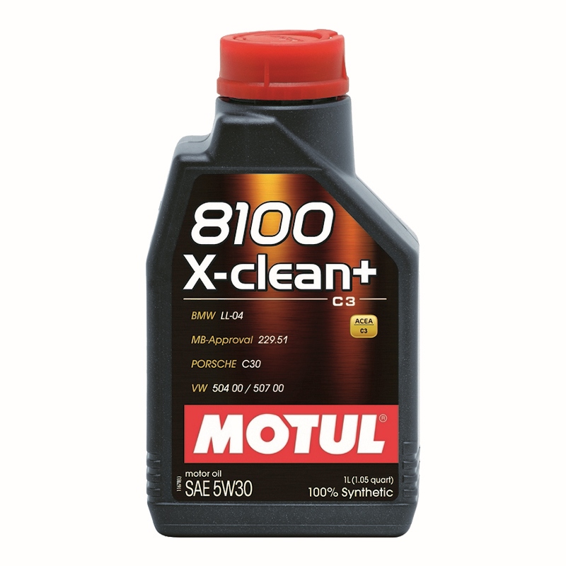 Моторное масло Motul 8100 X-Clean + 5W30 1л
