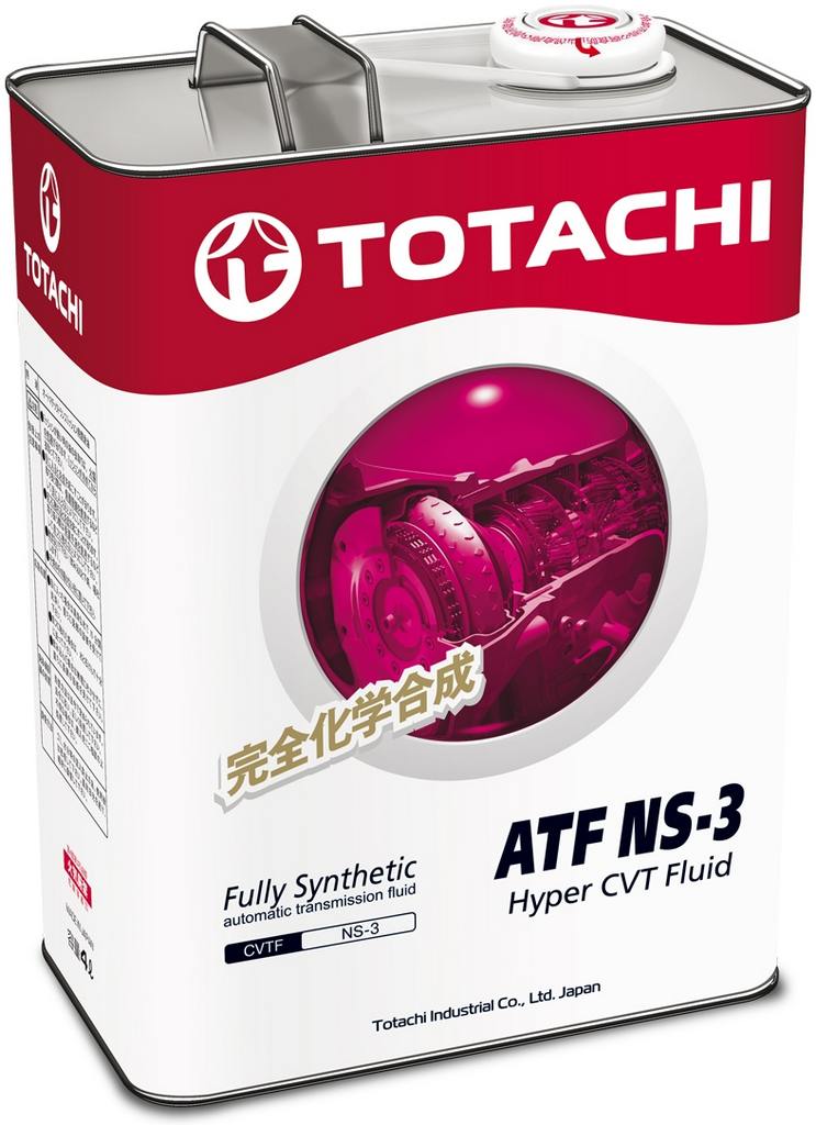 Масло Трансмиссионное Totachi ATF NS-3 CVT 4л