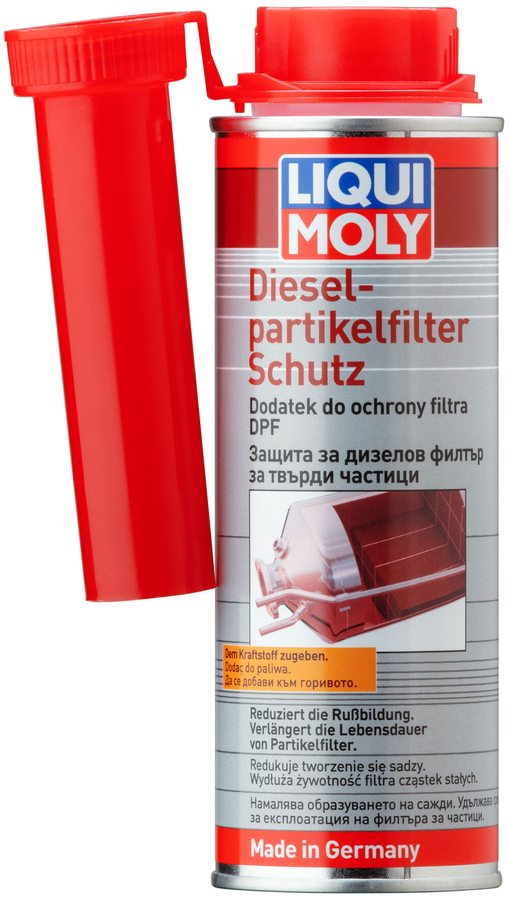 Liqui Moly Присадка для очистки сажевого фильтра Diesel Partikelfilter Schutz 0,25л