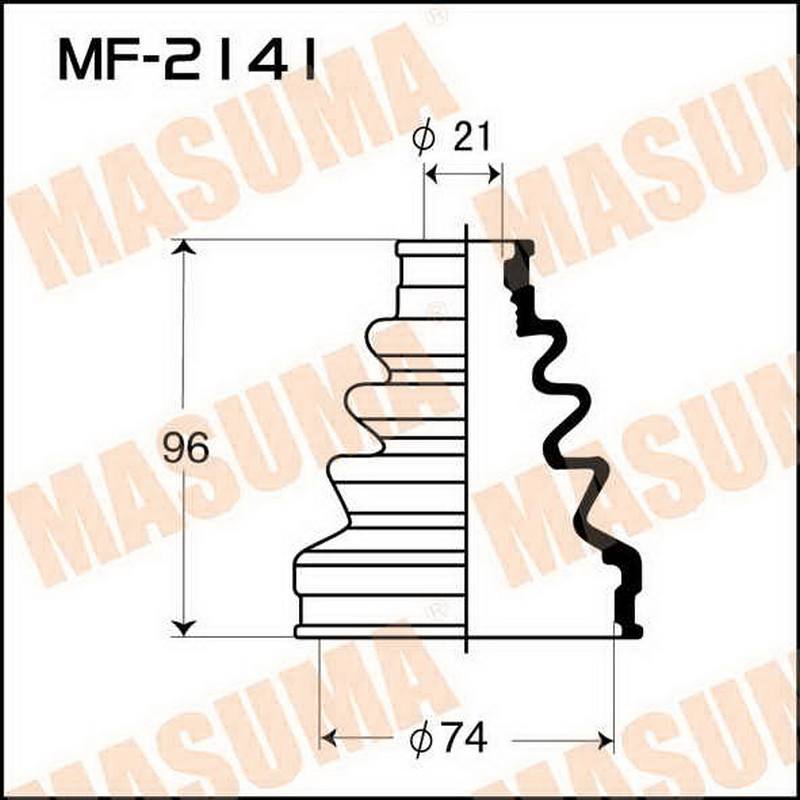 Пыльник привода Masuma MF-2141