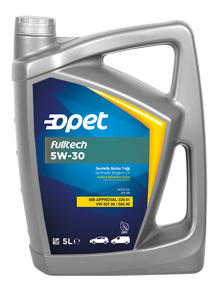 Моторное масло OPET Fulltech  5W30 SN С3 5л