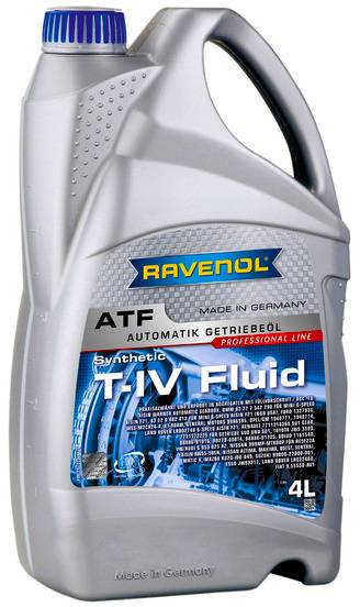 Масло трансмиссионное RAVENOL ATF T-IV Fluid 4л
