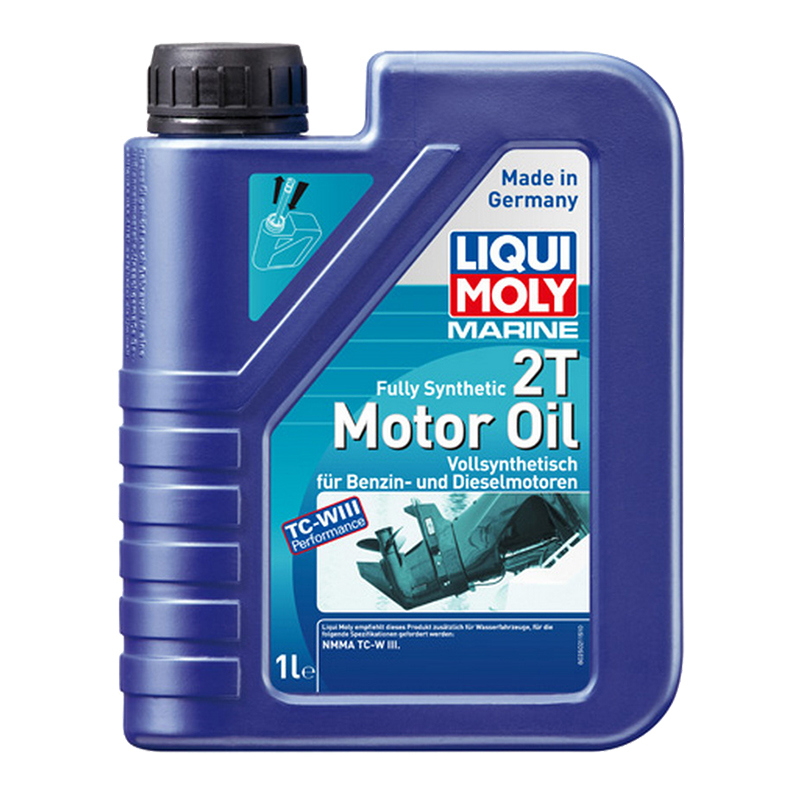LIQUIMOLY Синтетическое моторное масло для водной техники Syntetic 2T Motor Oil 1л