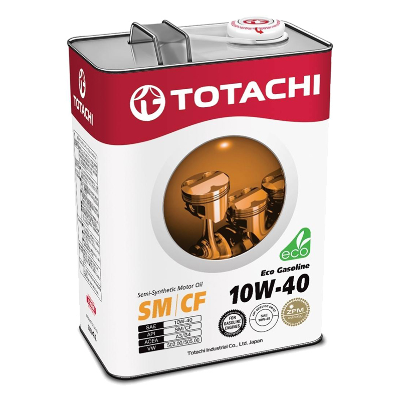 Масло моторное Totachi Eco Gasoline Semi-Synt 10W40 4л