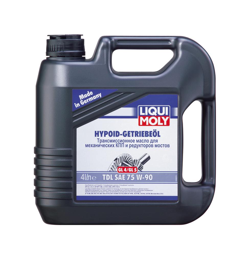 Трансмиссионное масло Liqui Moly Hypoid-Getriebeoil TDL 75W-90 4л