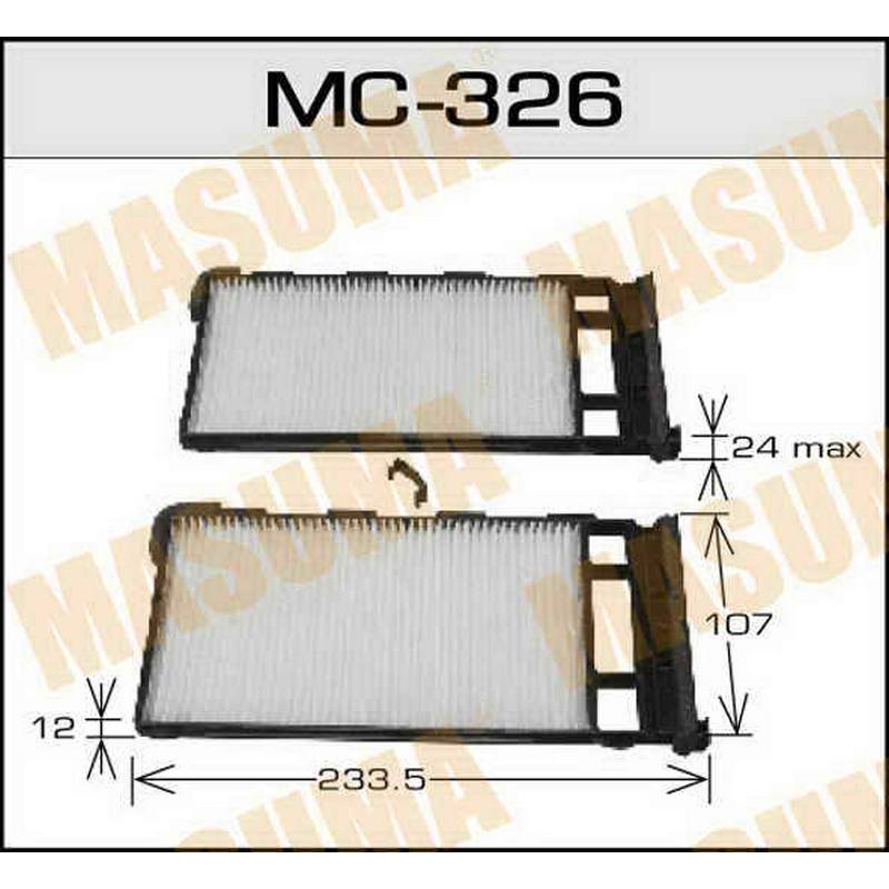 Фильтр салонный MASUMA MC- 326