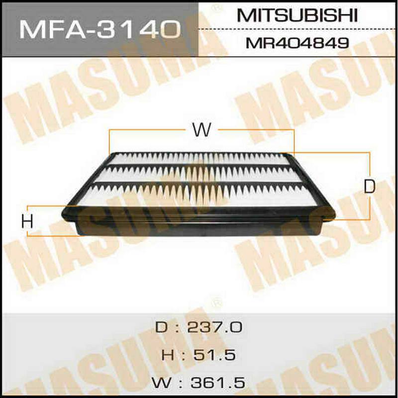 Воздушный фильтр MASUMA MFA-3140