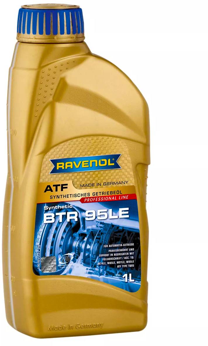 Масло трансмиссионное RAVENOL ATF BTR 95LE 1л