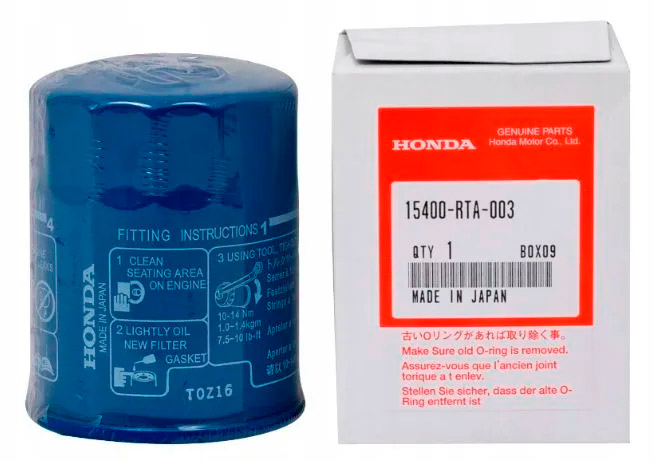 Фильтр масляный Honda 15400-RTA-003