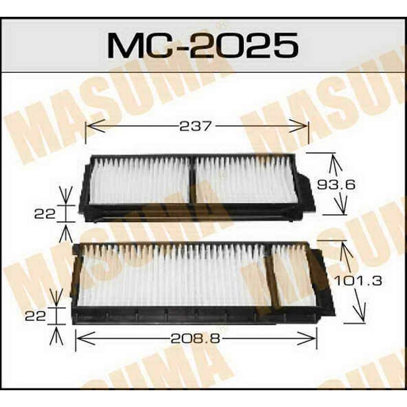 Фильтр салонный MASUMA MC-2025