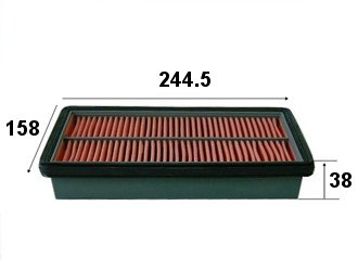 Фильтр воздушный MADFIL А-457 MAZDA