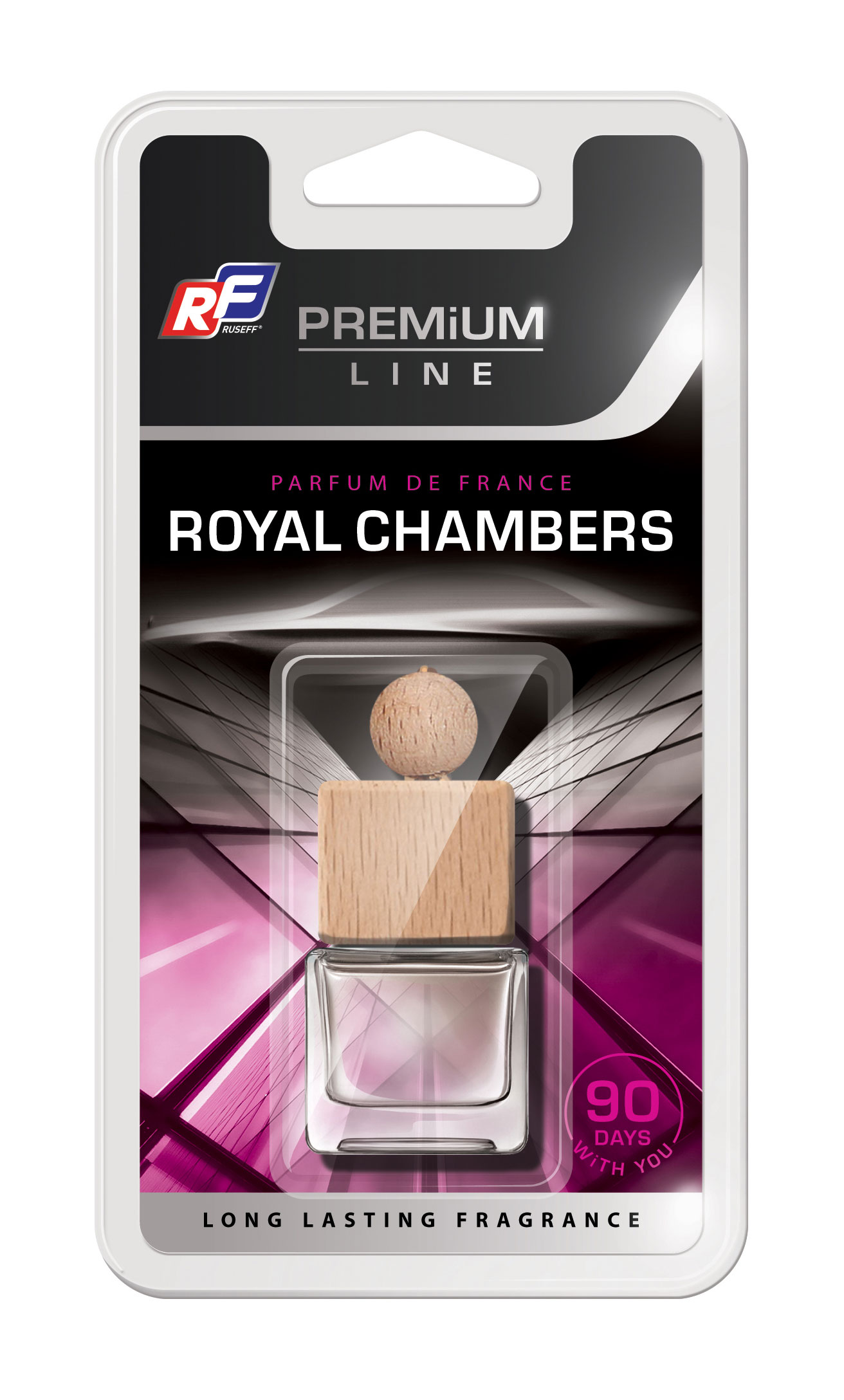 Ароматизатор подвесной жидкостный RUSEFF PREMIUM LINE Royal Chambers (0, 006л)