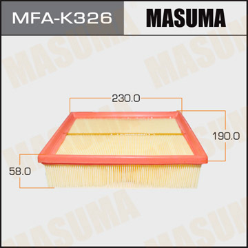 Фильтр воздушный MASUMA MFA-K326