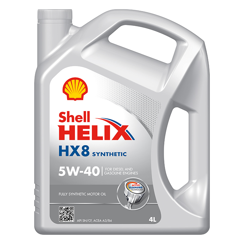 Моторное масло Shell Helix HX8 5W-40 4L