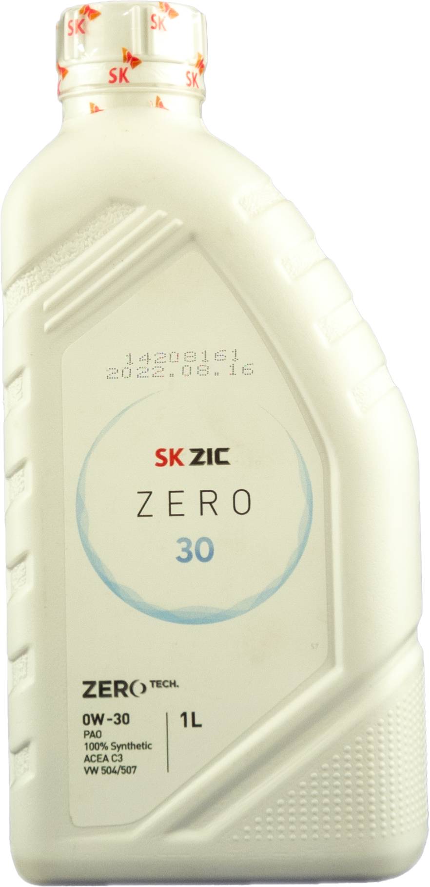 Моторное масло ZIC ZERO 30 0W-30 1л