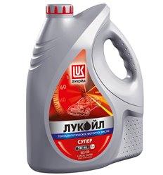 Масло моторное Лукойл СУПЕР 5W40 SG/CD полусинтетическое 5л.