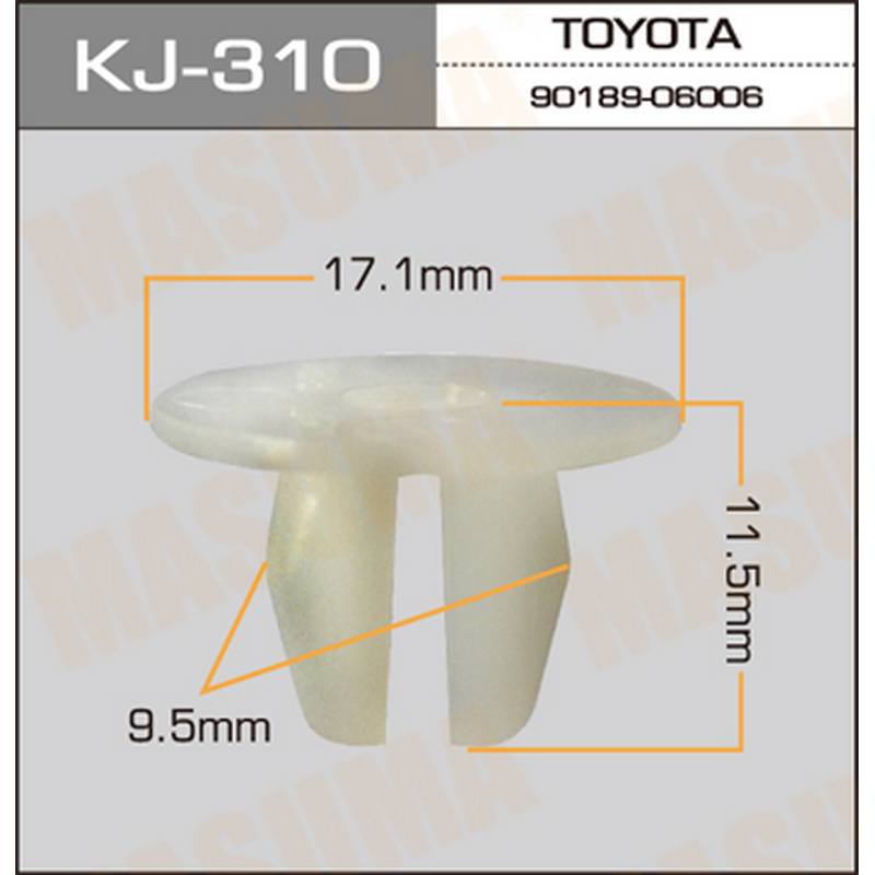 Клипса MASUMA KJ-310