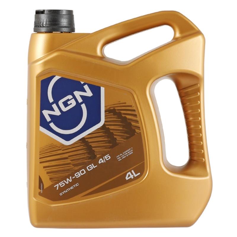 Масло трансмиссионное NGN 75W90 4л.