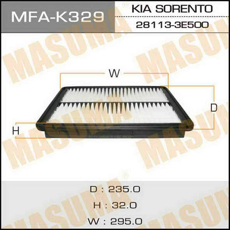 Воздушный фильтр Masuma MFA-K329