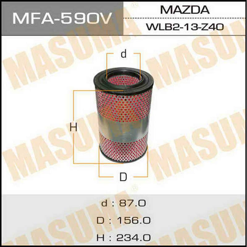 Воздушный фильтр MASUMA MFA-590