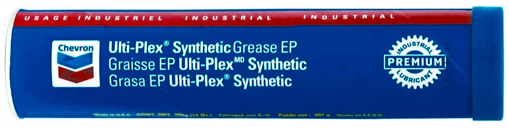 Многоцелевая пластичная смазка Chevron ULTI-PLEX GREASE SYNT EP 1.5 397гр.