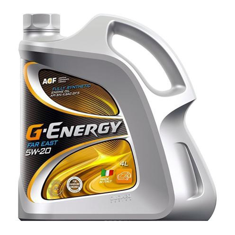 масло моторное G-Energy Far East 5W20 синтетика 4л.