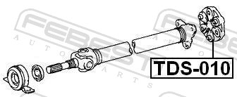 Муфта карданного вала Febest TDS-010