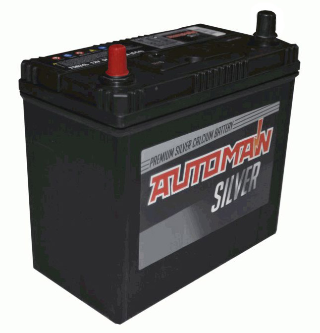 Аккумулятор AUTOMAN SILVER 58Ач п/п 75B24R