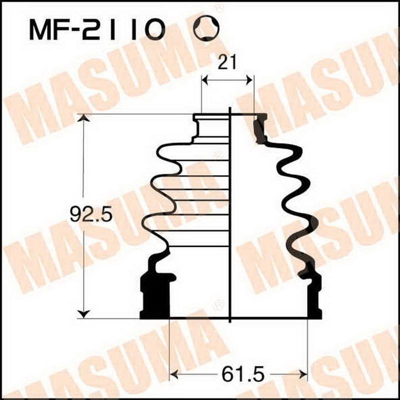 Пыльник привода Masuma MF-2110