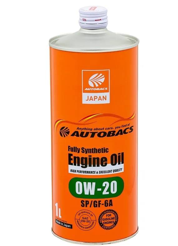 Моторное масло AUTOBACS ENGINE OIL FS 0W20 SP/GF-6A 1л.Япония