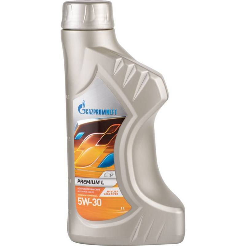 Моторное масло GAZPROMNEFT Premium L 5W30 полусинтетика 1л