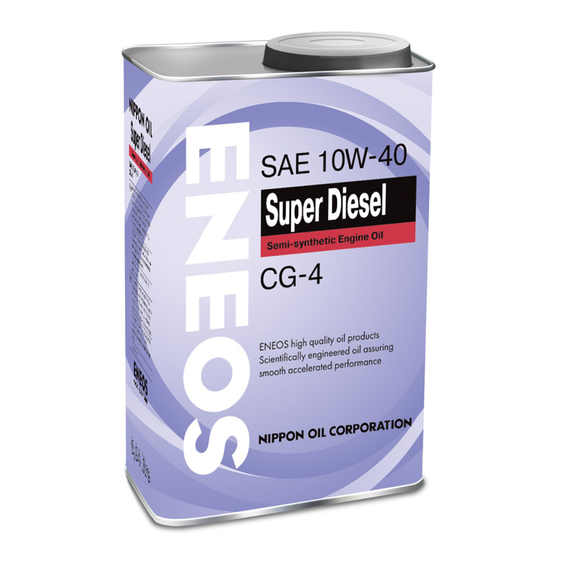 Полусинтетическое моторное масло ENEOS Super Diesel 10W40 1л.