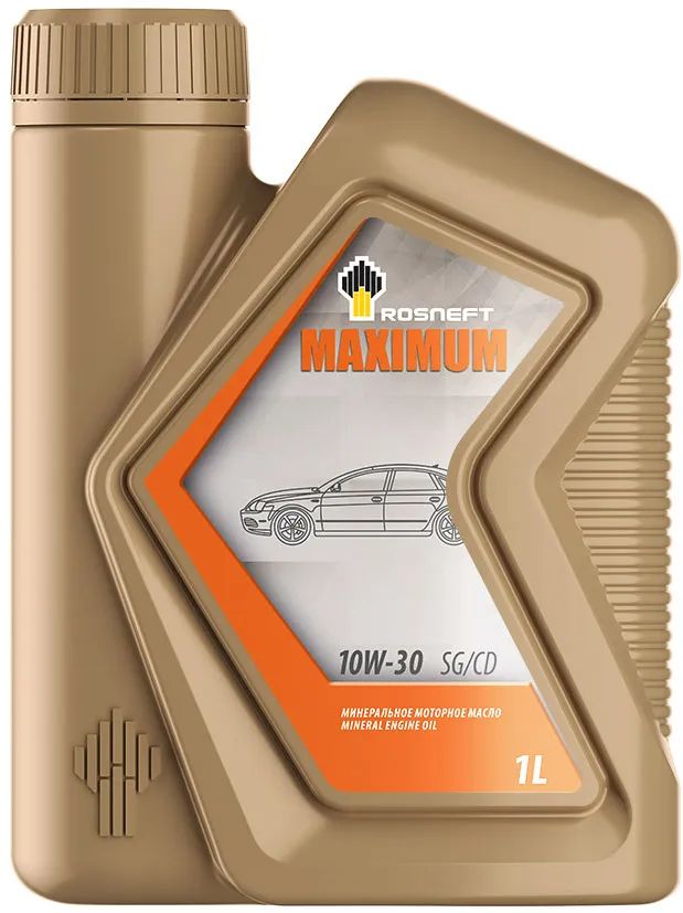 Масло моторное Rosneft Maximum 10W30 мин 1л