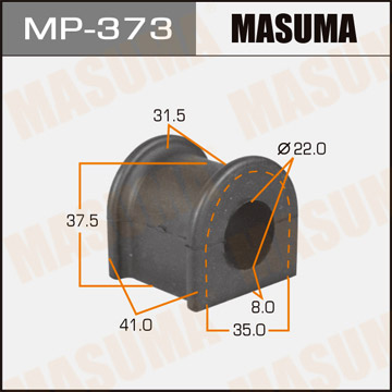 Втулка стабилизатора Masuma MP-373