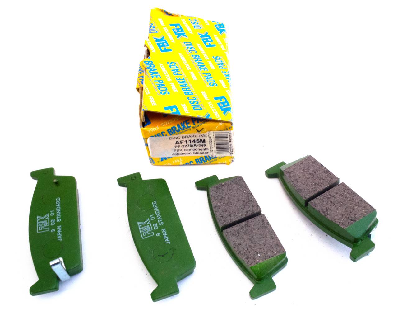 Тормозные колодки дисковые задние FBK FD1145M