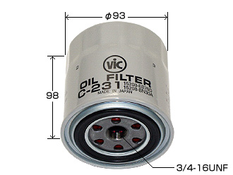 Фильтр очистки масла VIC C-231