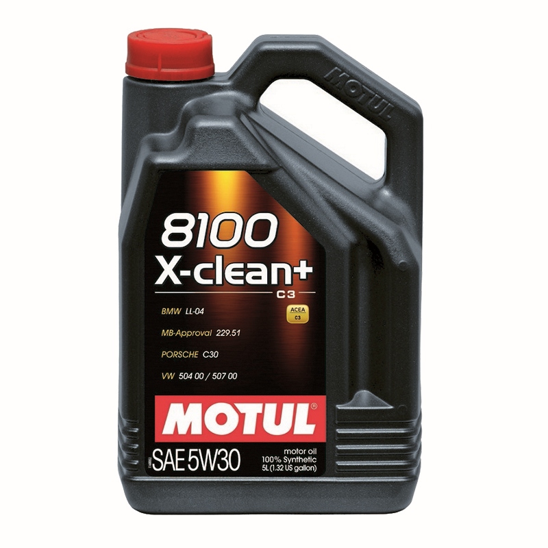 Моторное масло Motul 8100 X-Clean + 5W30 5л