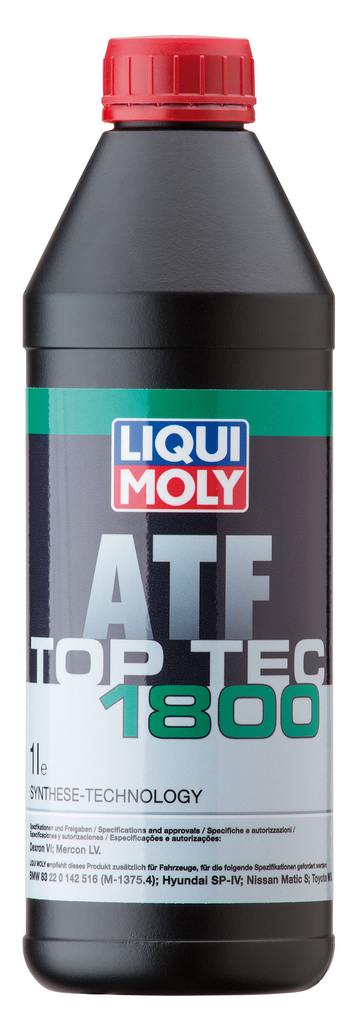 НС-синтетическое трансмиссионное масло для АКПП Liqui Moly Top Tec ATF 1800 1л