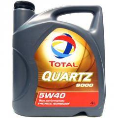 Масло моторное TOTAL Quartz 9000 5W40 синтетическое 4л.
