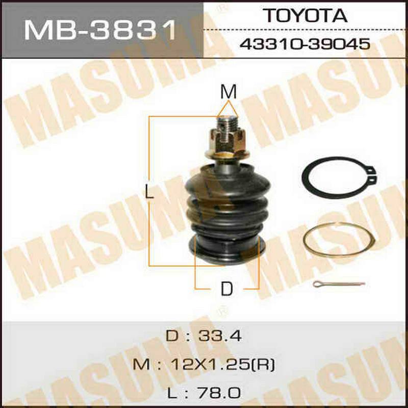 Шаровая опора MASUMA МВ-3831
