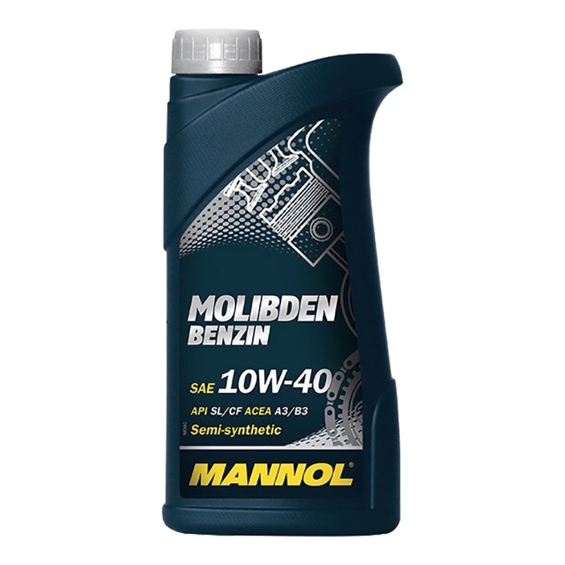 Моторное масло MANNOL Molibden Benzin 10w40 1л.