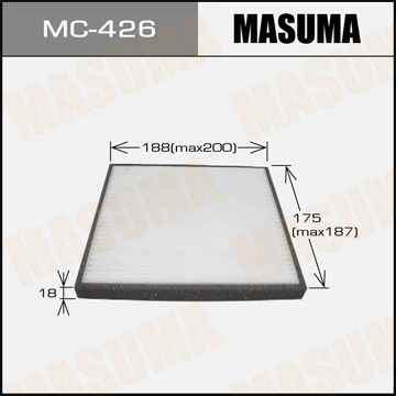Фильтр салонный MASUMA MC-426