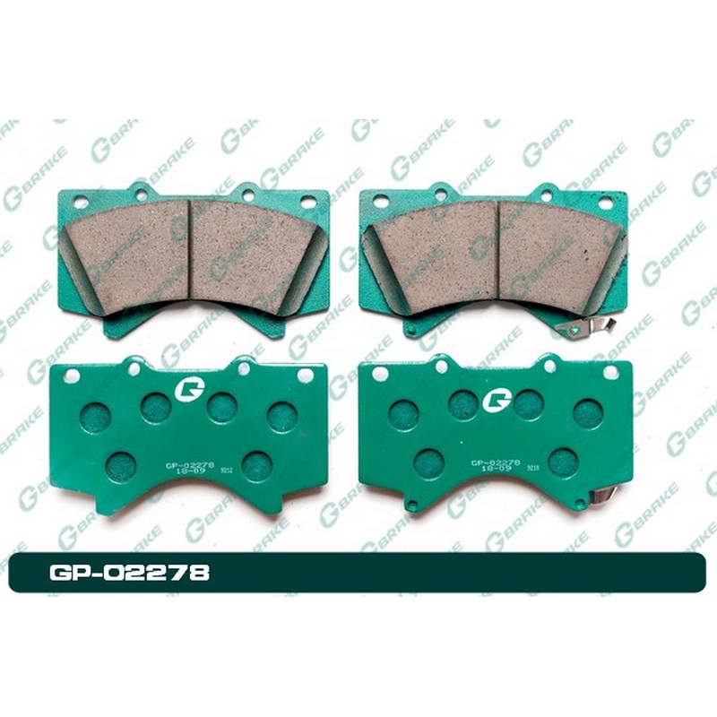 Колодки тормозные G-brake GP-02278