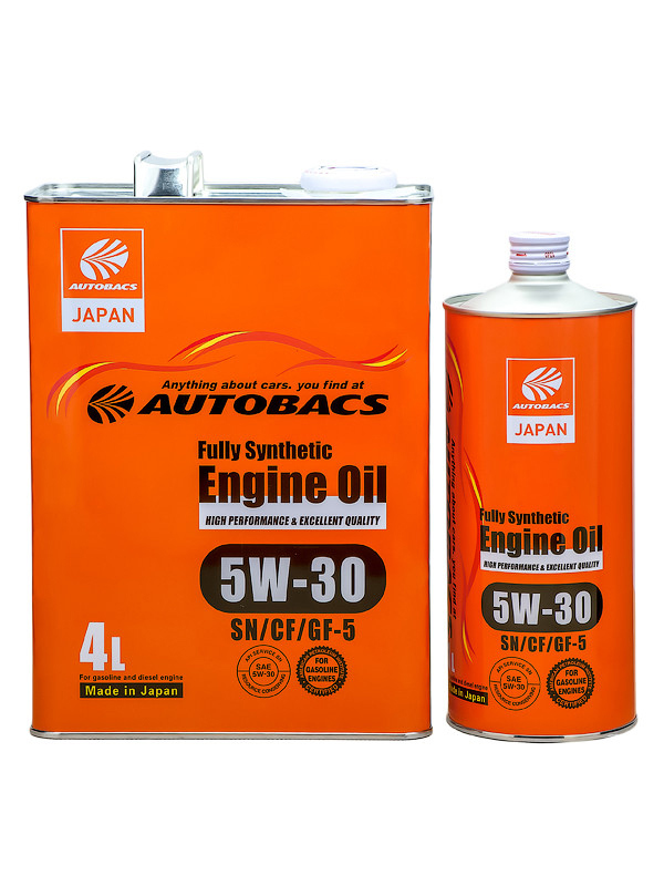 Моторное масло AUTOBACS ENGINE OIL FS 5W30 SN/GF/GF-5 1л.