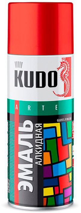 Эмаль KUDO KU-1029 (0,52л) аэрозольная универсальная бронза