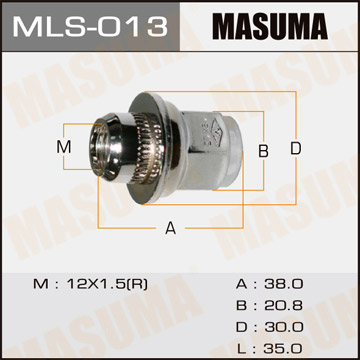 ГАЙКА MASUMA MLS-013