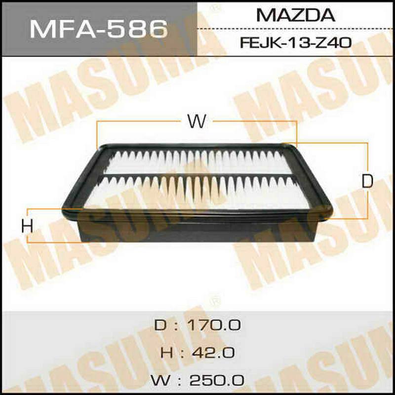 Воздушный фильтр MASUMA MFA-586