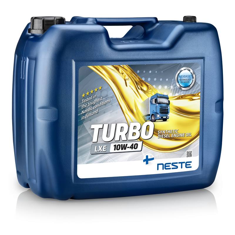 Моторное масло Neste Turbo LXE 10W40 20л.