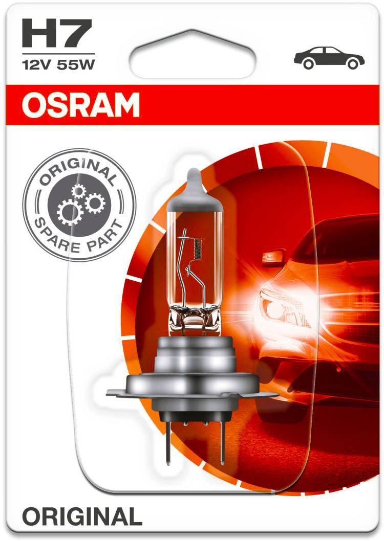 Лампа автомобильная Osram H7 12V-55W